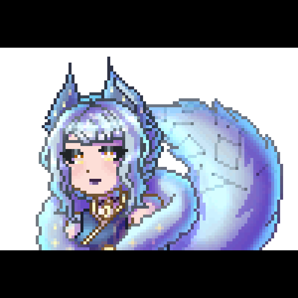gift art for raffle winner NanashiTsukiyo/NanashiNightVT (twitter)