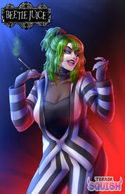 Beetlejuice fanart [2022] This artwork was made right before the announcement of the movie coming out in 2024!